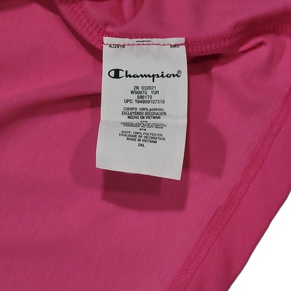 Champion Womens Scoop Neck Sleeveless Tank Top (Size US 2XL) - Picture 3 of 6